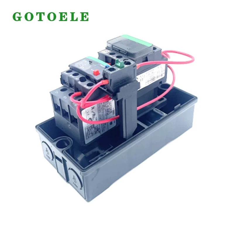 LE1-D09 Motor de partida magnético 4KW 5.5HP 20A 3P 1NO+1NC